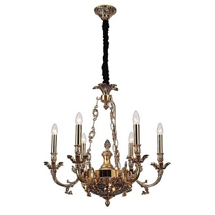 Люстра подвесная LUCIA TUCCI Firenze Antique Gold Firenze 1781.6.2 Antique Gold